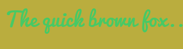 Image with Font Color 47C965 and Background Color BAAD3E